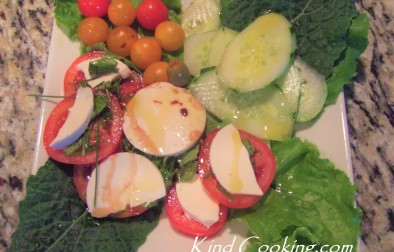 Fresh salad spread