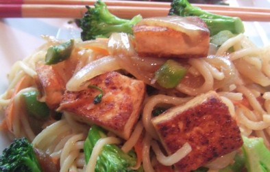 Stir-fry with yakisoba noodles