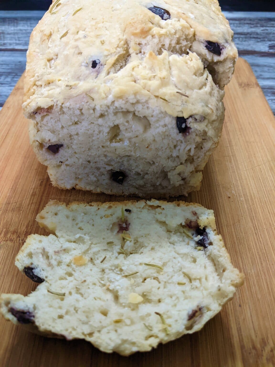 Quick Olive Rosemary Beer Bread Kind Cooking