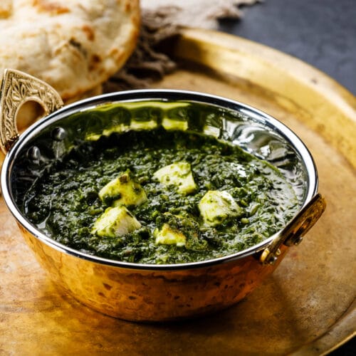 Vegan Saag Paneer with Tofu - Kind Cooking