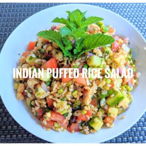 Indian Puffed Rice Salad