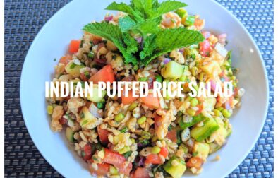Indian Puffed Rice Salad