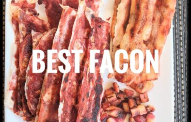 Homemade vegan bacon
