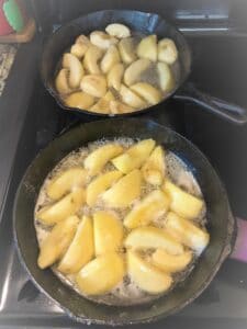 caramelized apples