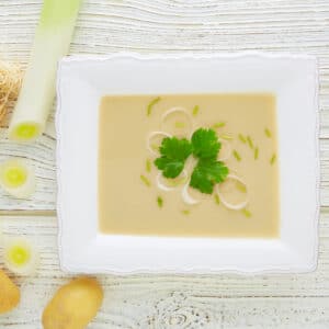 Potato leek soup