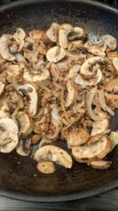 mushroom stroganoff