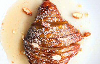 Baked pear