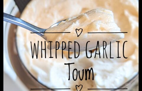 Whipped Garlic Paste -Toum