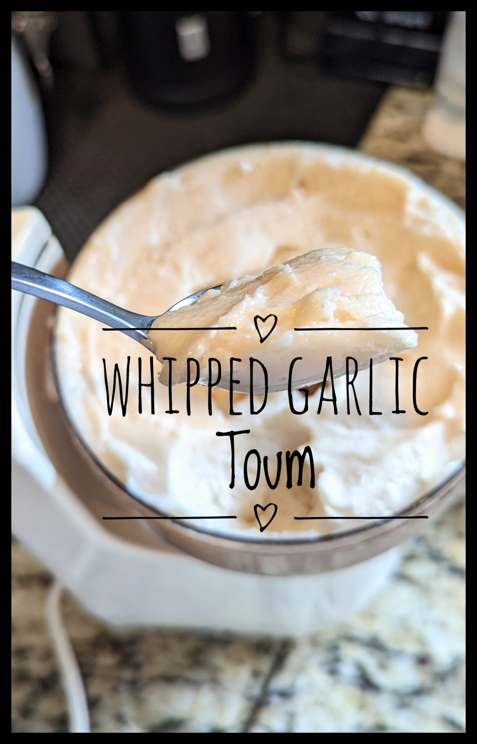Whipped Garlic Paste -Toum