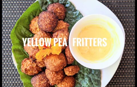Yellow Pea Fritters