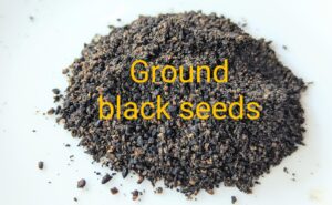 roasted ground black cumin seeds