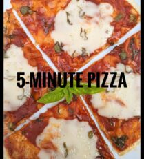 5-minute pizza
