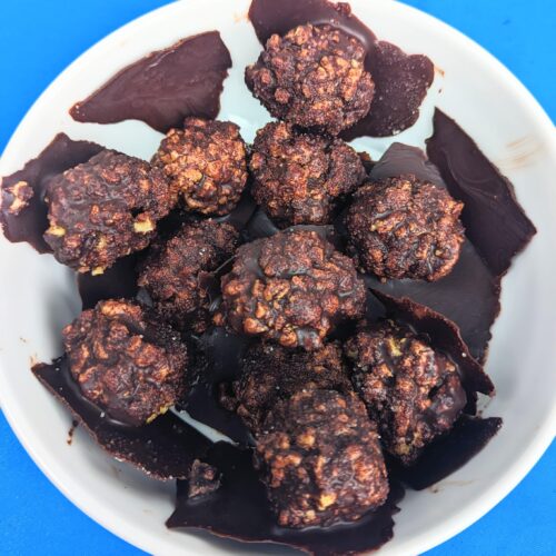Crispy Sweet Rice Balls - Kind Cooking