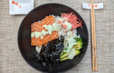 Vegan sushi bowl