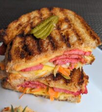 Vegan Pastrami Sandwich