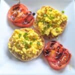 Vegan scrambled eggs
