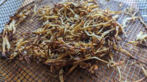 air fried oyster shreds