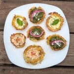 Potato tartlets